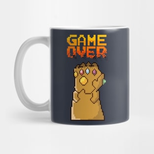 8-bit Infinity Game Over Mug